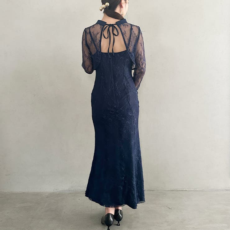 総レース3WAYマーメイドドレス パーティードレス 結婚式 | Outfitter lab | 詳細画像18 