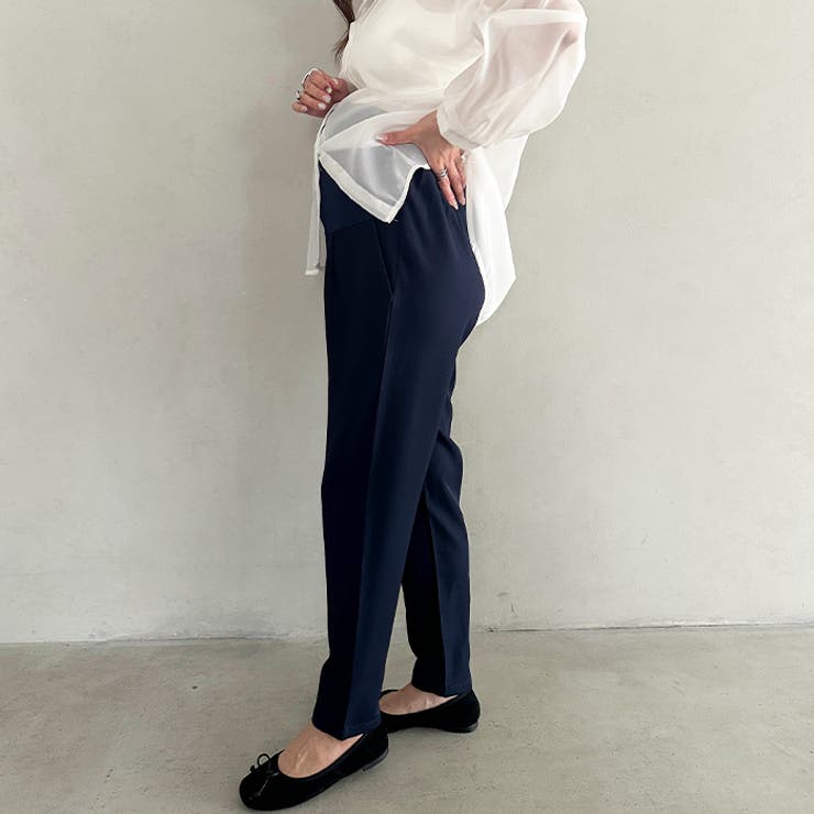 【マタニティ】お腹楽々のびのびマタニティテーパードパンツ | Outfitter lab | 詳細画像12 
