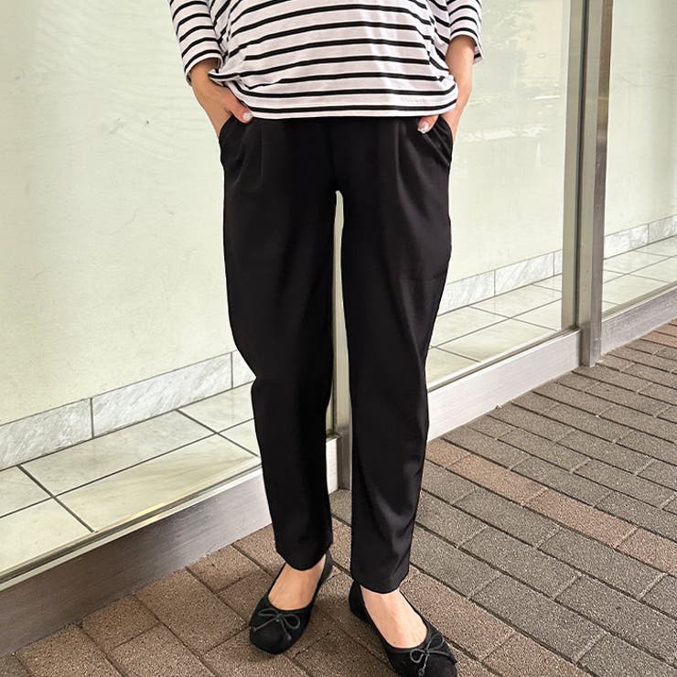 【マタニティ】お腹楽々のびのびマタニティテーパードパンツ | Outfitter lab | 詳細画像6 