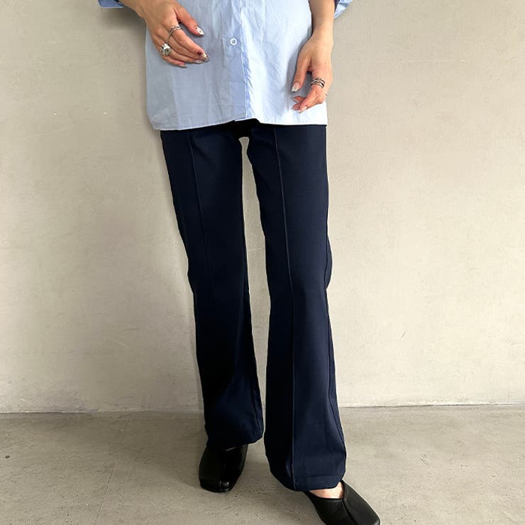 【マタニティ】のびのびセンターラインフレアマタニティパンツ  | Outfitter lab | 詳細画像10 