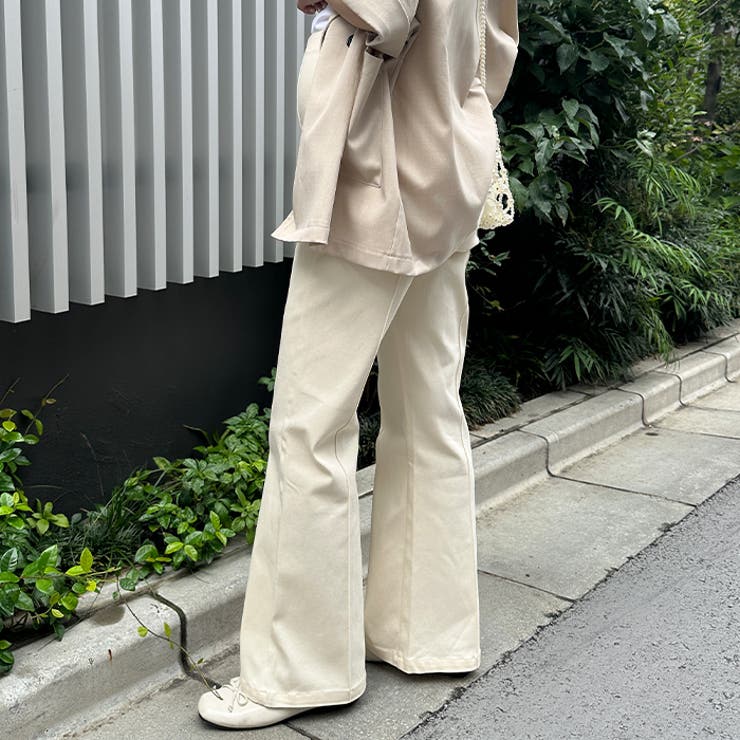 【マタニティ】のびのびセンターラインフレアマタニティパンツ  | Outfitter lab | 詳細画像17 