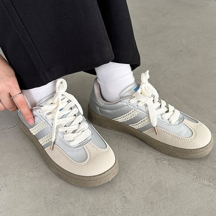 ダブルライン配色スニーカー | Outfitter lab | 詳細画像13 