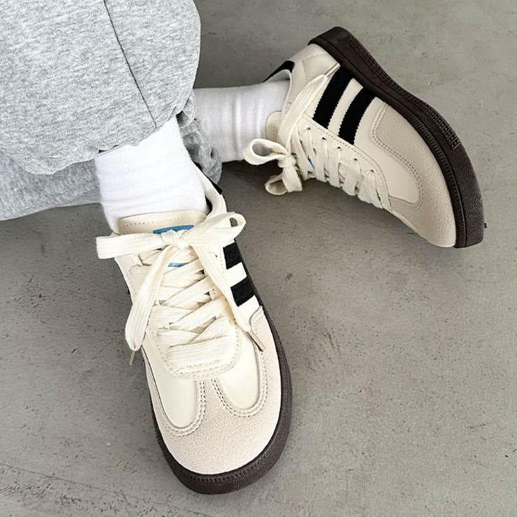 ダブルライン配色スニーカー | Outfitter lab | 詳細画像6 