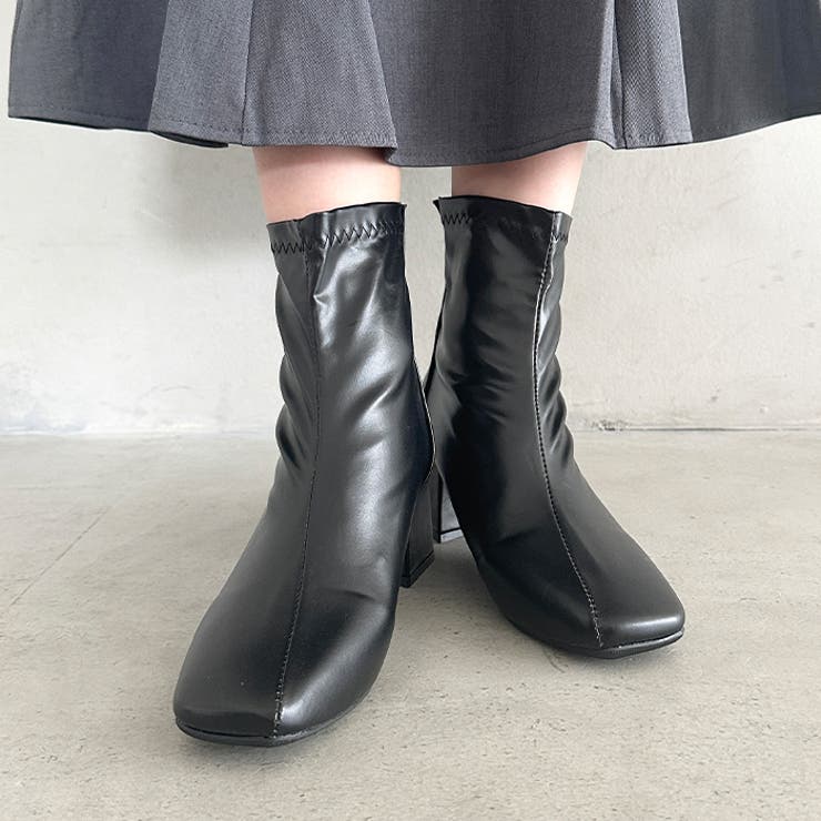 バッグファスナーヒールブーツ | Outfitter lab | 詳細画像11 