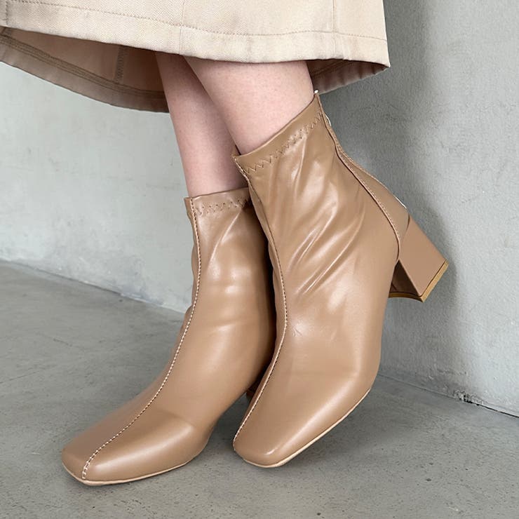 バッグファスナーヒールブーツ | Outfitter lab | 詳細画像15 