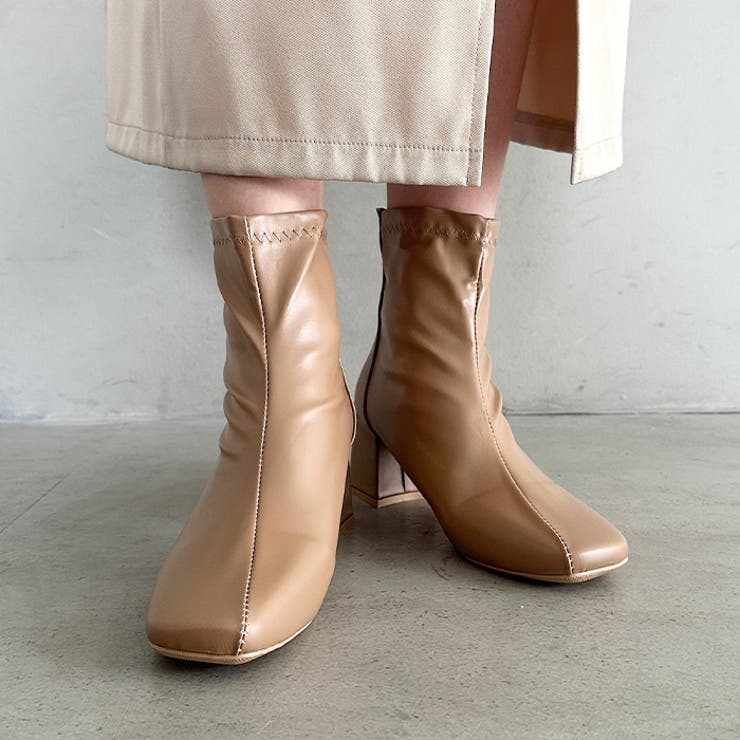 バッグファスナーヒールブーツ | Outfitter lab | 詳細画像16 