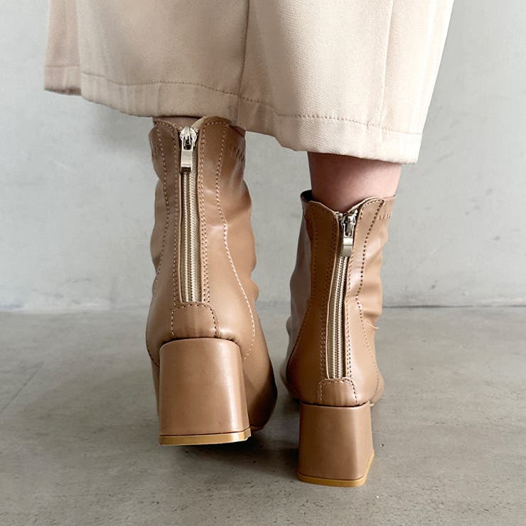 バッグファスナーヒールブーツ | Outfitter lab | 詳細画像17 