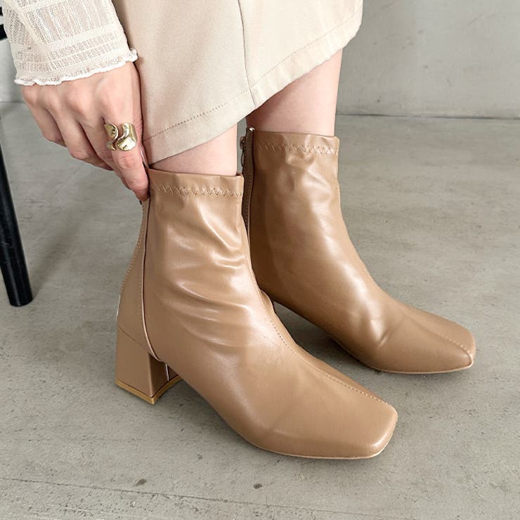 バッグファスナーヒールブーツ | Outfitter lab | 詳細画像18 