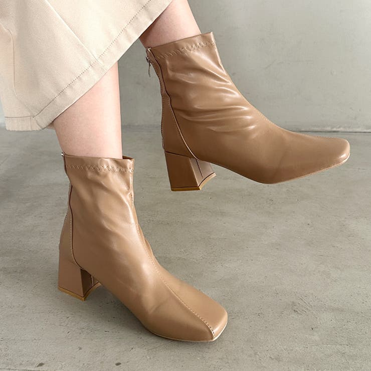 バッグファスナーヒールブーツ | Outfitter lab | 詳細画像19 