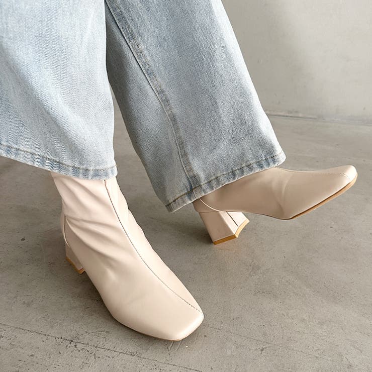 バッグファスナーヒールブーツ | Outfitter lab | 詳細画像6 