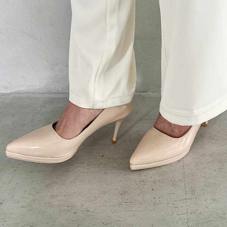 エナメルシンプル9cmヒール パンプス | Outfitter lab | 詳細画像11 