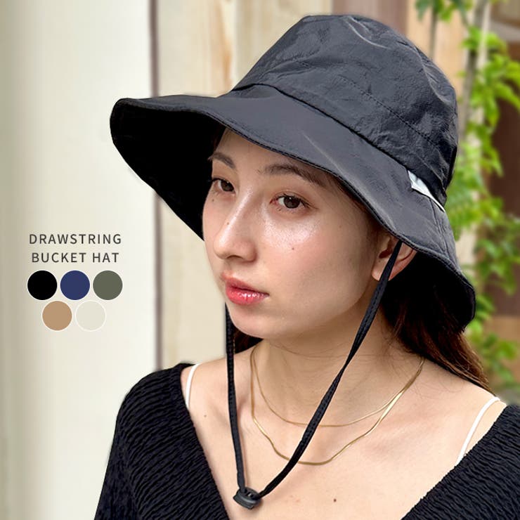 日焼け防止/ナイロンハット ドロストバケットハット | Outfitter lab | 詳細画像1 