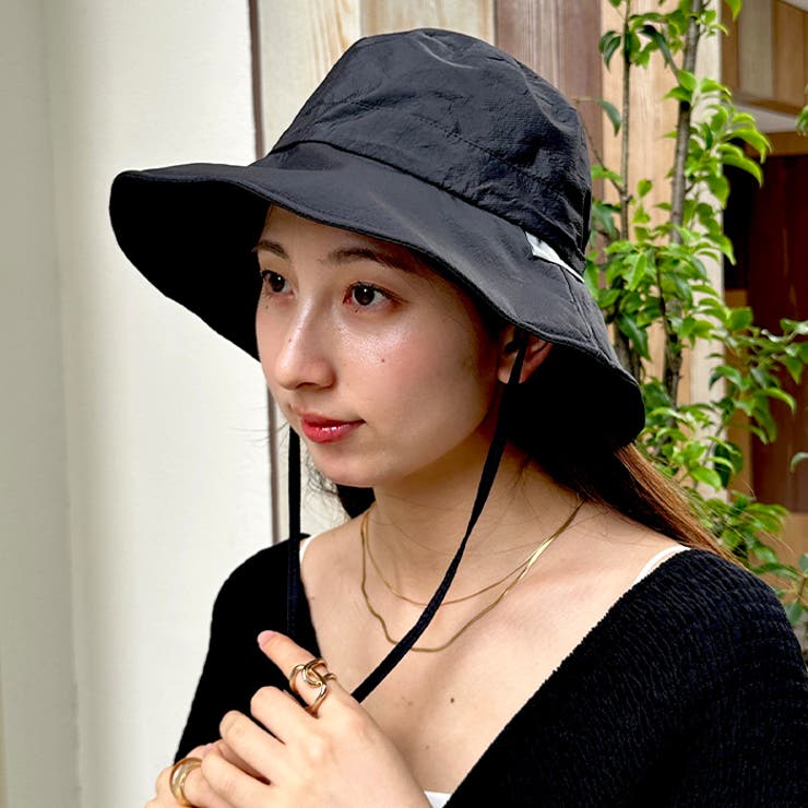 日焼け防止/ナイロンハット ドロストバケットハット | Outfitter lab | 詳細画像12 