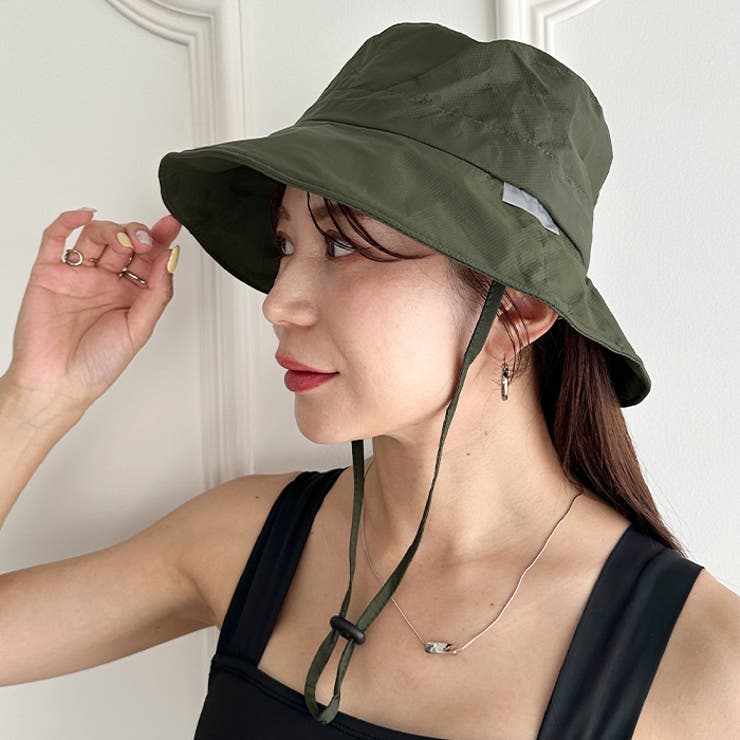 日焼け防止/ナイロンハット ドロストバケットハット | Outfitter lab | 詳細画像20 
