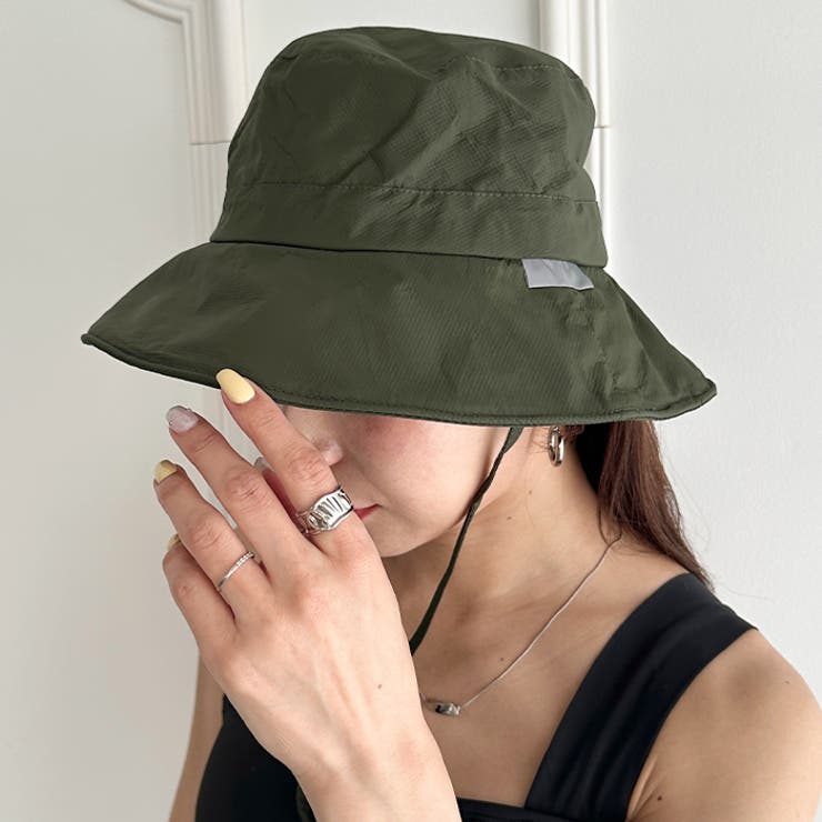 日焼け防止/ナイロンハット ドロストバケットハット | Outfitter lab | 詳細画像21 