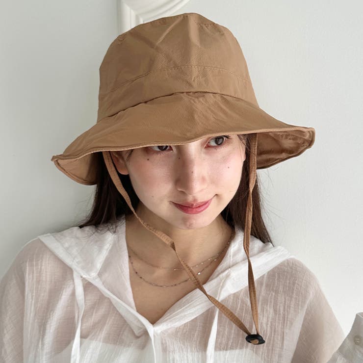 日焼け防止/ナイロンハット ドロストバケットハット | Outfitter lab | 詳細画像25 