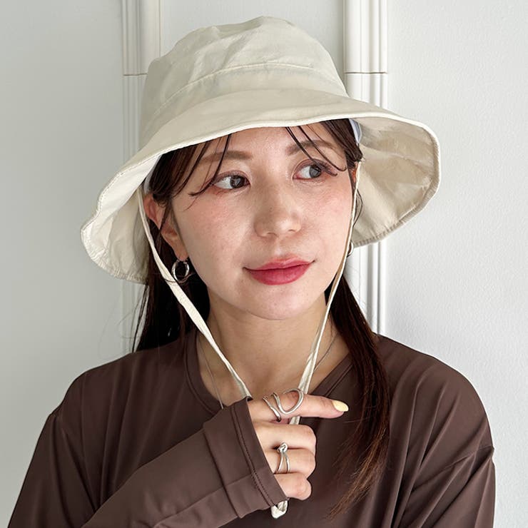 日焼け防止/ナイロンハット ドロストバケットハット | Outfitter lab | 詳細画像5 