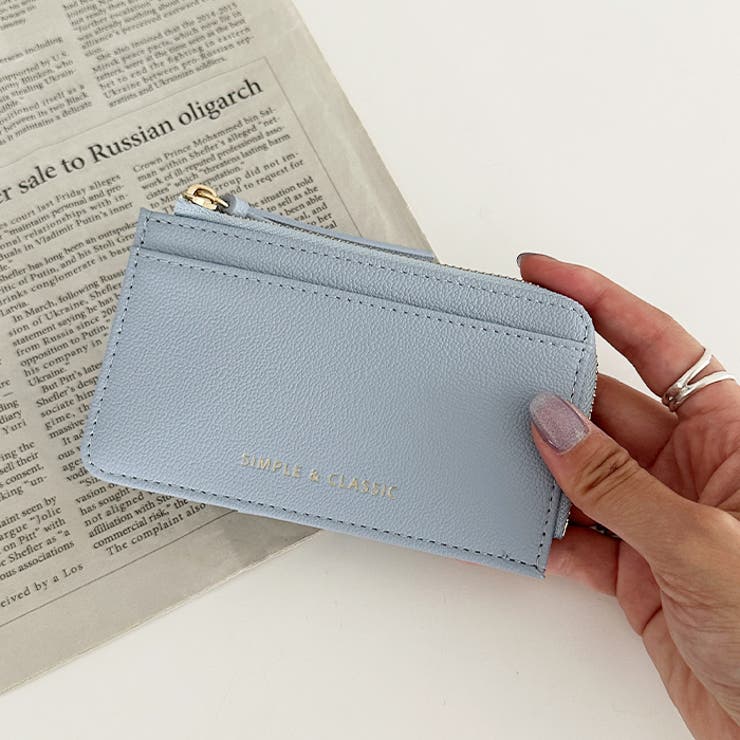 L字ファスナーPU薄型 シンプルデザイン カードケース/ミニ財布 | Outfitter lab | 詳細画像14 