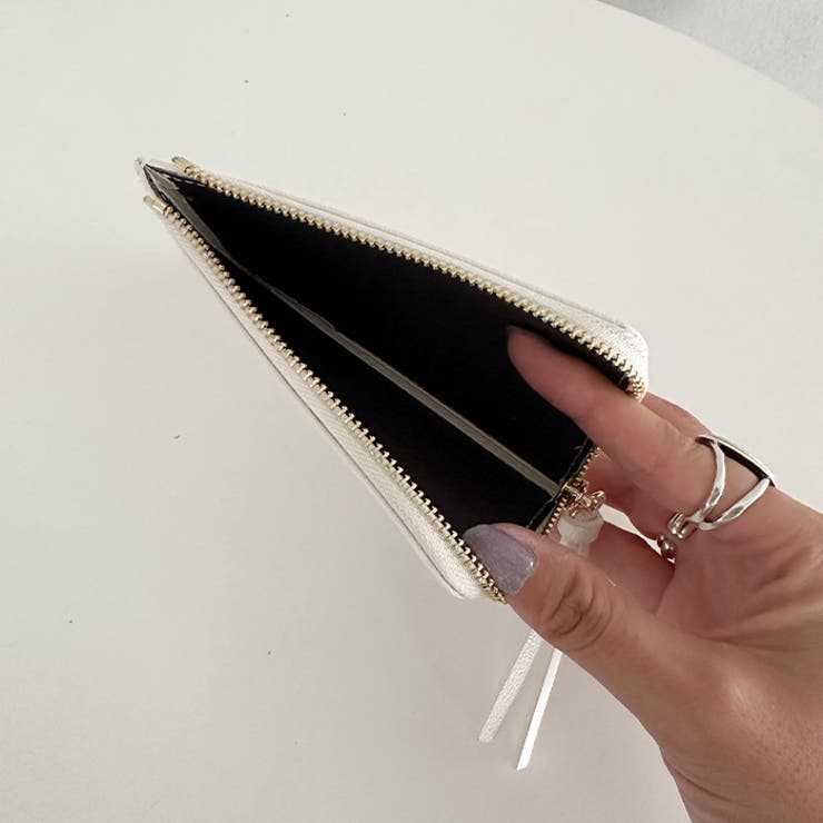 L字ファスナーPU薄型 シンプルデザイン カードケース/ミニ財布 | Outfitter lab | 詳細画像21 