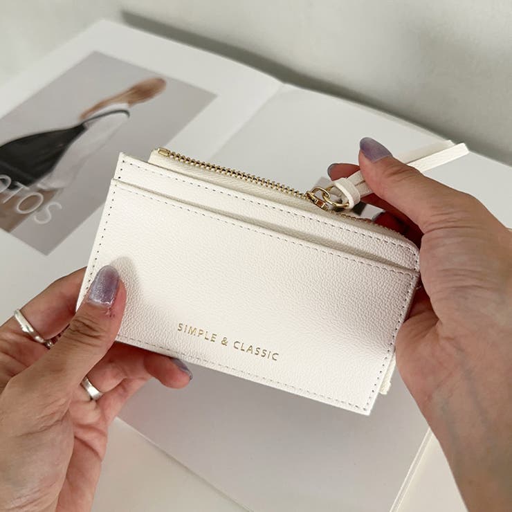 L字ファスナーPU薄型 シンプルデザイン カードケース/ミニ財布 | Outfitter lab | 詳細画像9 