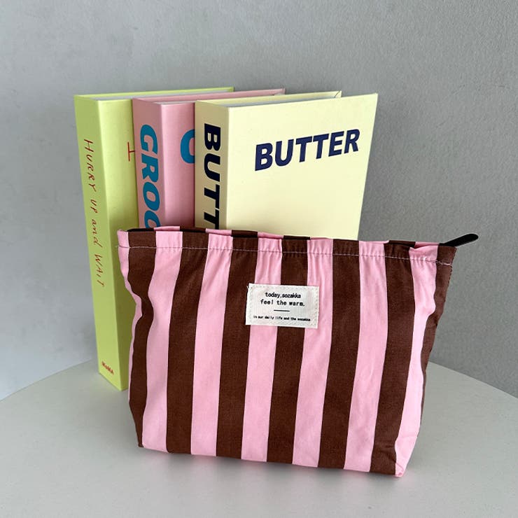 ストライプ大容量ポーチ | Outfitter lab | 詳細画像6 
