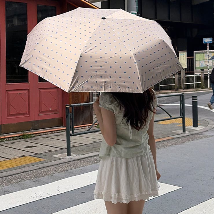 7色展開【晴雨兼用】ドット折り畳み傘 | Outfitter lab | 詳細画像16 