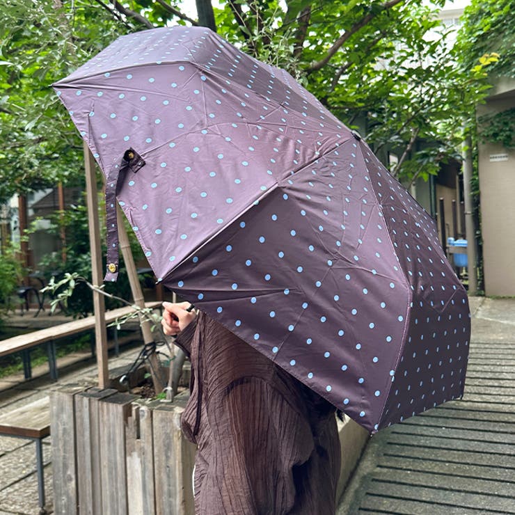 7色展開【晴雨兼用】ドット折り畳み傘 | Outfitter lab | 詳細画像36 