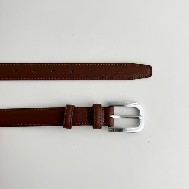 【長さ調整可】シルバーバックルPUベルト | Outfitter lab | 詳細画像19 