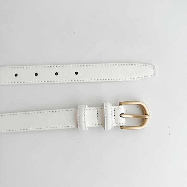【長さ調整可】6色展開ベーシックPUベルト | Outfitter lab | 詳細画像24 