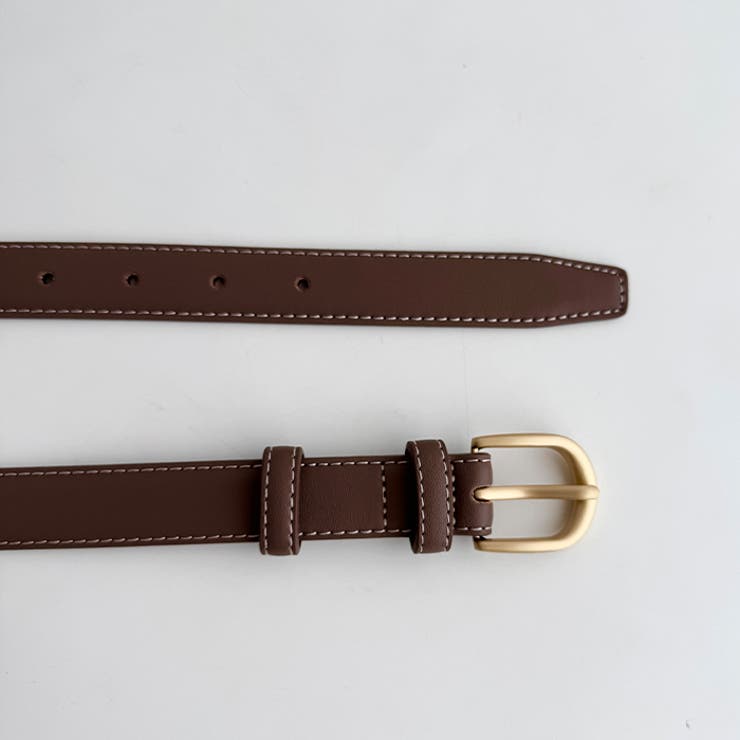 【長さ調整可】6色展開ベーシックPUベルト | Outfitter lab | 詳細画像34 