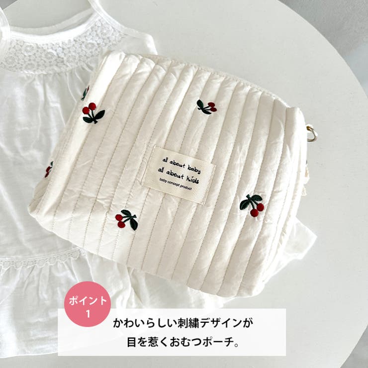 総柄キルティングポーチ ストラップ付き | Outfitter lab | 詳細画像2 