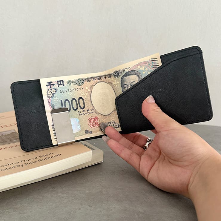 シルバーマネークリップ コンパクト財布 | Outfitter lab | 詳細画像15 