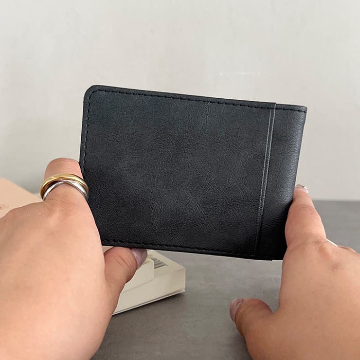 シルバーマネークリップ コンパクト財布 | Outfitter lab | 詳細画像5 