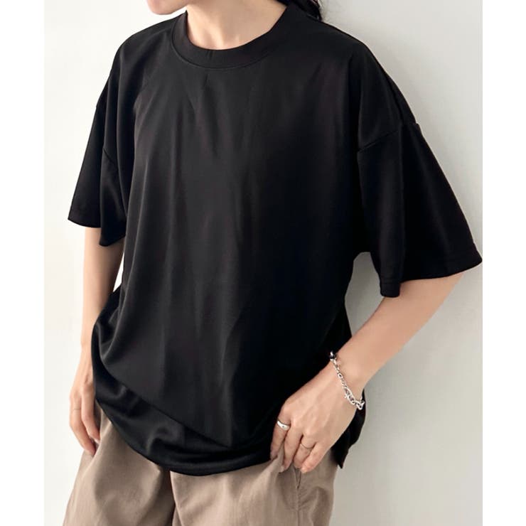 ブラック | 【NEWTRAL(ニュートラル)】 無地 クルーネック | Outfitter lab