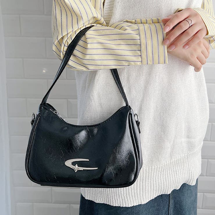 メタルモチーフワンハンドルショルダーバッグ | Outfitter lab | 詳細画像12 