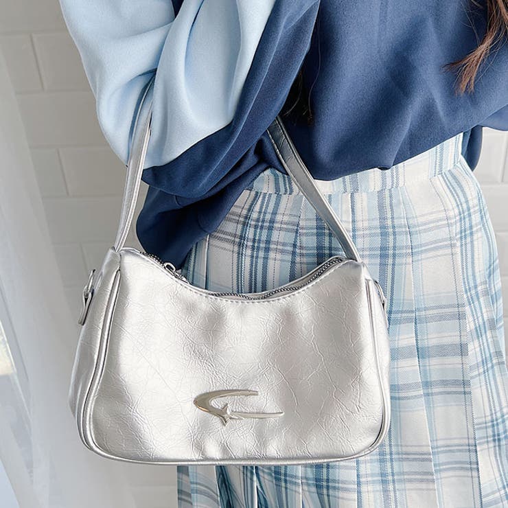 メタルモチーフワンハンドルショルダーバッグ | Outfitter lab | 詳細画像7 