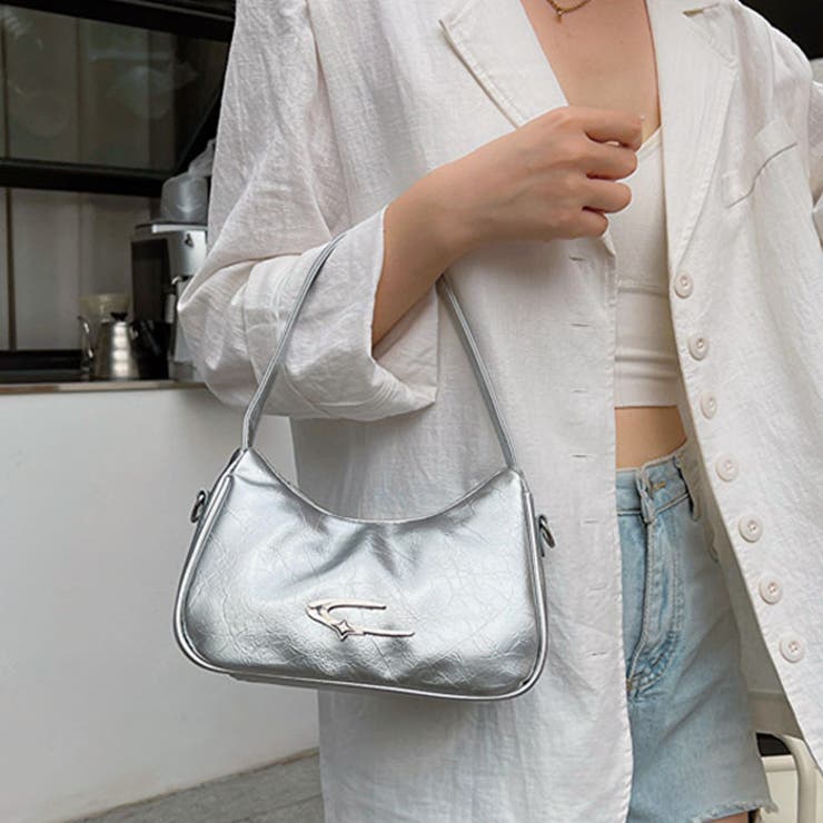Hobo ワンハンドル ショルダーバッグ オールレザー ブラウン レディース ブラウン レザー ショルダー ホーボーバッグ | Baginning