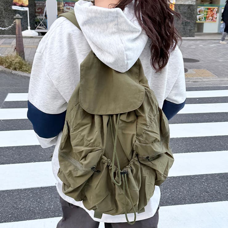 【大容量】ナイロンドロストリュック | Outfitter lab | 詳細画像17 