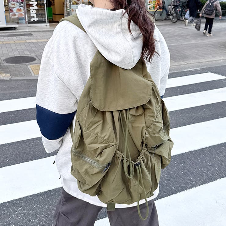 【大容量】ナイロンドロストリュック | Outfitter lab | 詳細画像18 