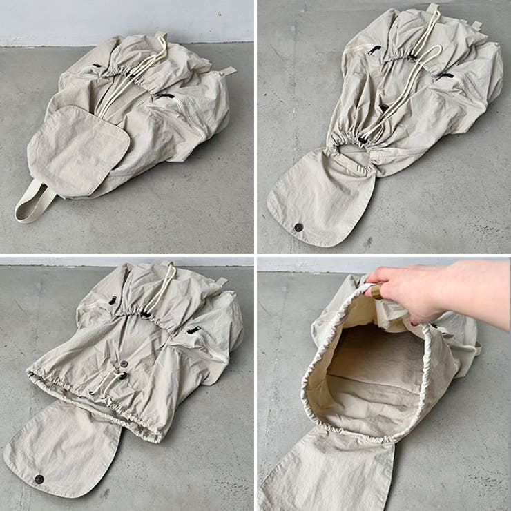 【大容量】ナイロンドロストリュック | Outfitter lab | 詳細画像39 