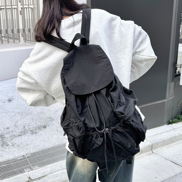 【大容量】ナイロンドロストリュック | Outfitter lab | 詳細画像6 