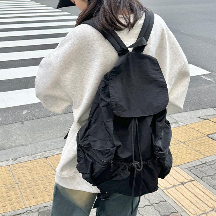 【大容量】ナイロンドロストリュック | Outfitter lab | 詳細画像8 