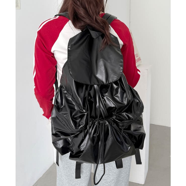 ブラック系その他 | 【大容量】ナイロンドロストリュック | Outfitter lab