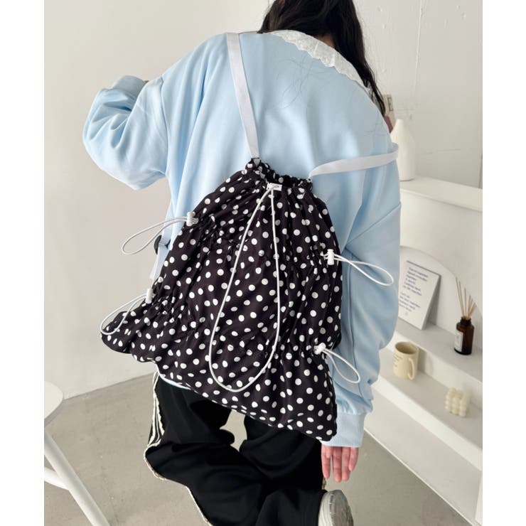 ブラック系その他 | ダブルギャザードロストナップサック | Outfitter lab