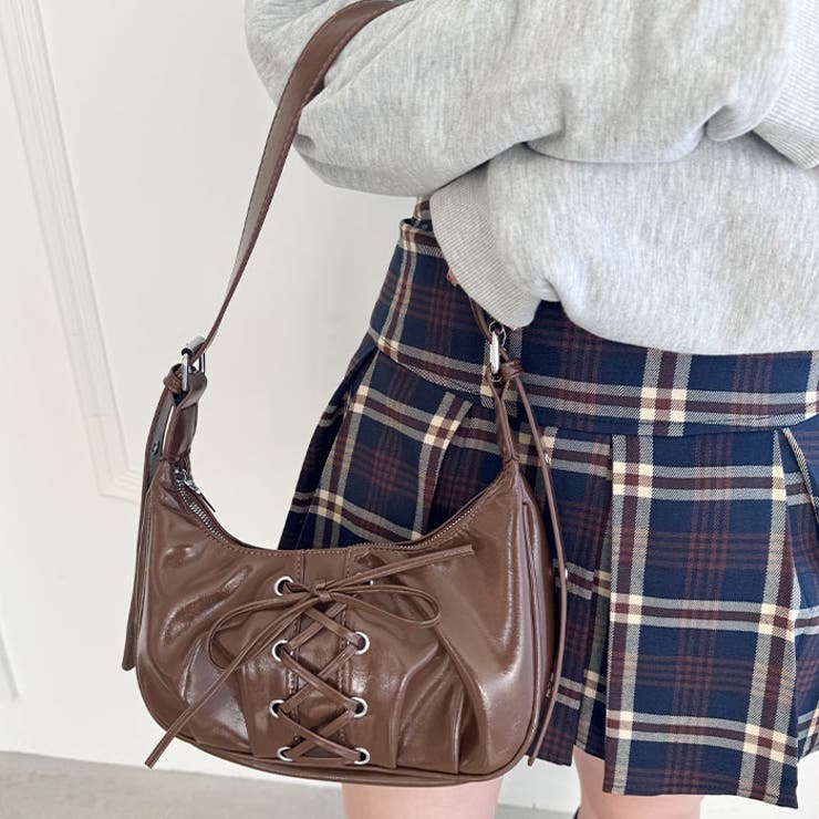 レースアップリボンワンハンドルホーボーバッグ | Outfitter lab | 詳細画像21 