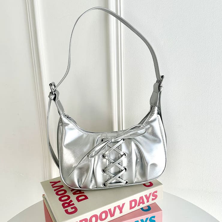 レースアップリボンワンハンドルホーボーバッグ | Outfitter lab | 詳細画像35 