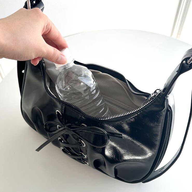 レースアップリボンワンハンドルホーボーバッグ | Outfitter lab | 詳細画像36 