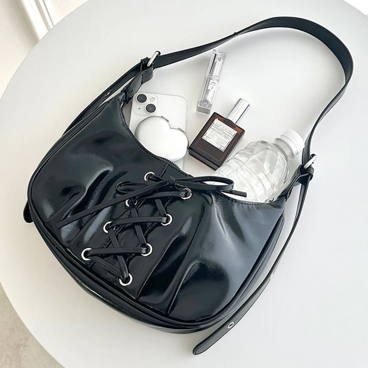 レースアップリボンワンハンドルホーボーバッグ | Outfitter lab | 詳細画像38 