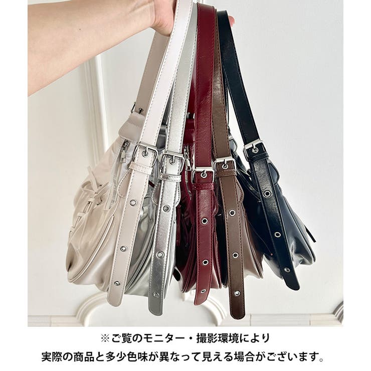 レースアップリボンワンハンドルホーボーバッグ | Outfitter lab | 詳細画像40 