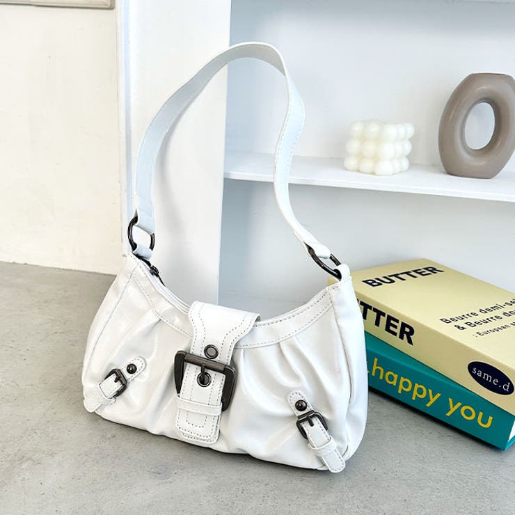 タックデザインPUホーボーバッグ | Outfitter lab | 詳細画像11 